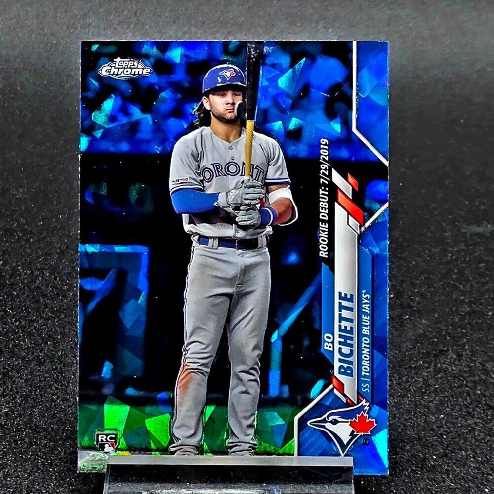 2020 Bo Bichette RC Topps Chrome Update Sapphire Toronto Blue Jays Star